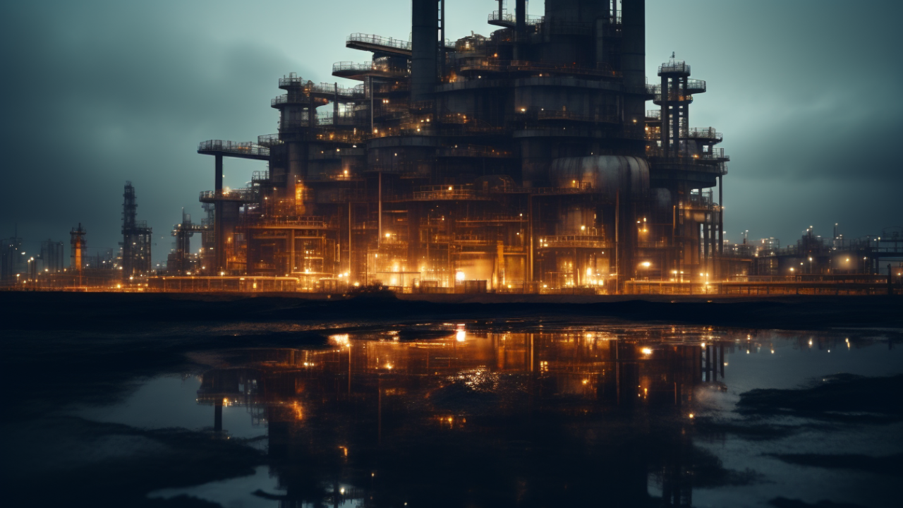 Trabajo en plataforma petrolífera con alojamiento incluido: instalación offshore en el mar