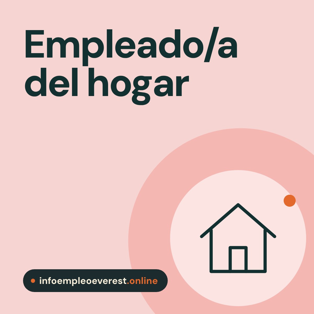 Portada de infoempleoeverest.online: empleado/a del hogar con alojamiento