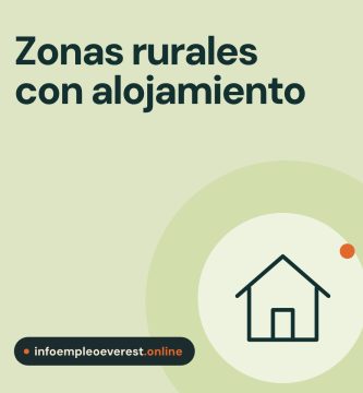 Portada de infoempleoeverest.online: zonas rurales con alojamiento